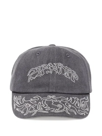 Ripndip Pretty Flacko Rhinestone-embellished Cap In Metallic