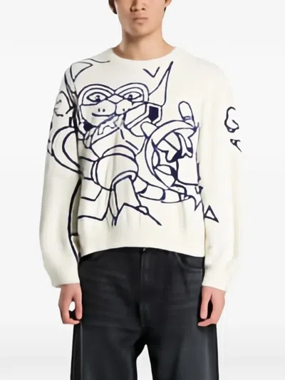 Ripndip Rokkunerm Mohair Sweater In Multi