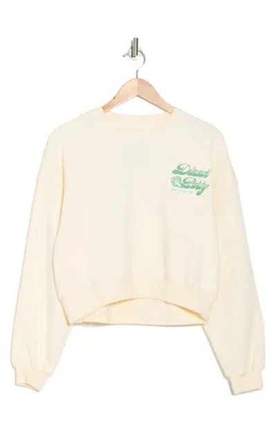Ripple Junction Dinner Party Invite Crewneck Sweatshirt In Natural