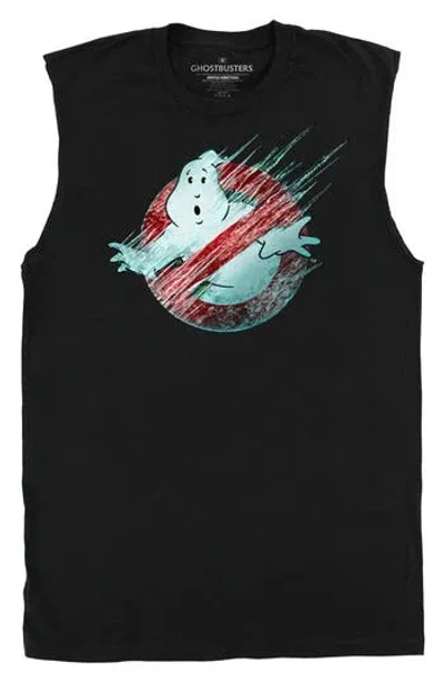 Ripple Junction Ghost Empire Frozen No Ghost Muscle T-shirt In Black