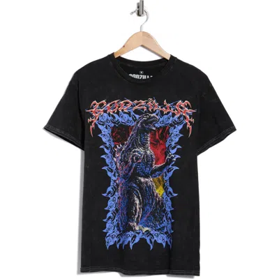 Ripple Junction Godzilla Graphic T-shirt In Black