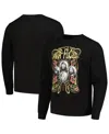 Ripple Junction Men's And Women's Black Pink Floyd Graphic Fleece Sweatshirt In Black