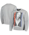 Ripple Junction Men's And Women's  Heather Gray Aaliyah Graphic Fleece Sweatshirt In Heather Gray