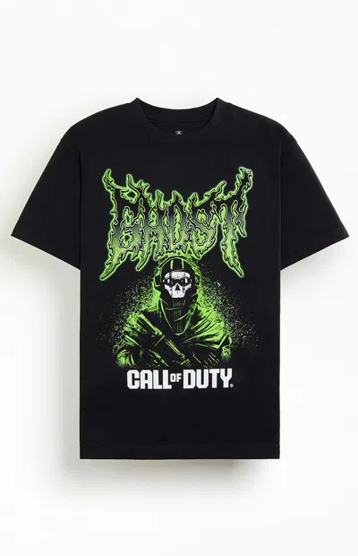 Ripple Junction Men's Call Of Duty Modern Warface 3 Ghost T-shirt In Black