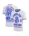 Ripple Junction Men's White Cobra Kai Los Angeles Baseball Ringer T-shirt In White Royal