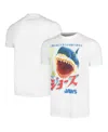 Ripple Junction Men's White Jaws Kanji Poster T-shirt In White