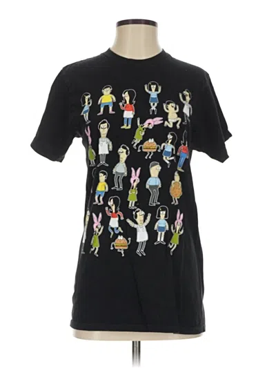 Pre-owned Ripple Junction Short Sleeve T-shirt In Black