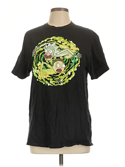 Pre-owned Ripple Junction Short Sleeve T-shirt In Black