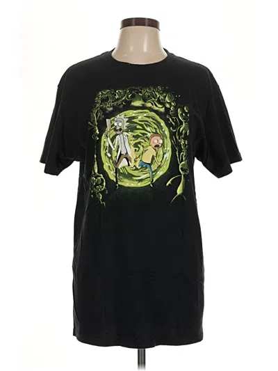 Pre-owned Ripple Junction Short Sleeve T-shirt In Black