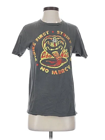 Pre-owned Ripple Junction Short Sleeve T-shirt In Gray