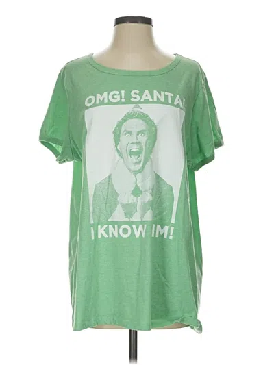 Pre-owned Ripple Junction Short Sleeve T-shirt In Green