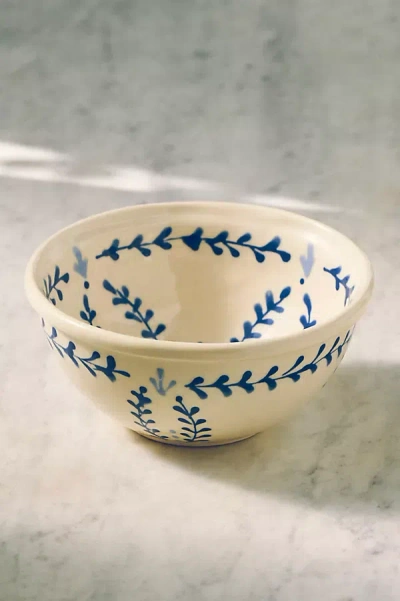 Rise And Shine Ceramics Rise And Shine Ceramic Cereal Bowl In Blue