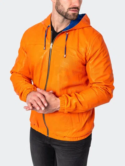 Rise Leather Sky Orange