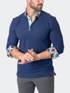 Rise Polo Newtonsolidverve Blue In Blue