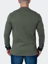 Rise V-neck Edisonsolidskull Green In Green