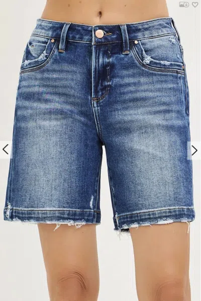 Risen Bermuda Denim Short In Blue