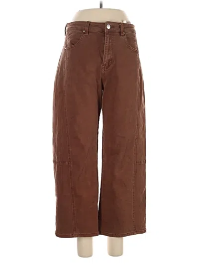 Pre-owned Risen Cargo Pants In Brown