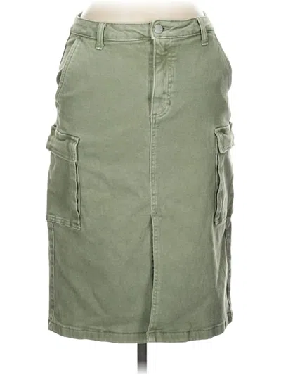 Risen Casual Skirt In Green