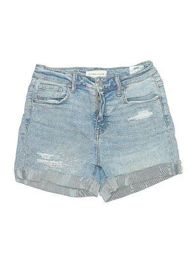 Pre-owned Risen Denim Shorts In Blue