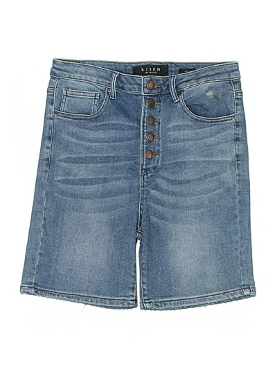 Pre-owned Risen Denim Shorts In Blue