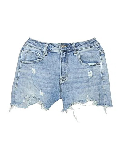 Pre-owned Risen Denim Shorts In Blue