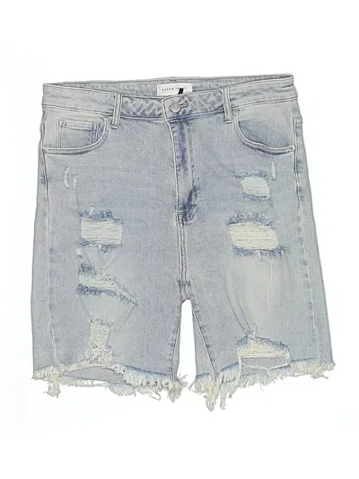 Pre-owned Risen Denim Shorts In Blue