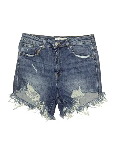 Pre-owned Risen Denim Shorts In Blue