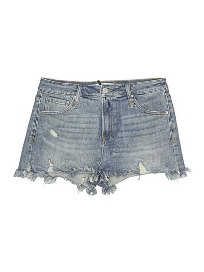 Pre-owned Risen Denim Shorts In Blue