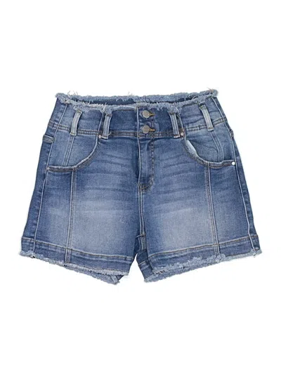 Pre-owned Risen Denim Shorts In Blue