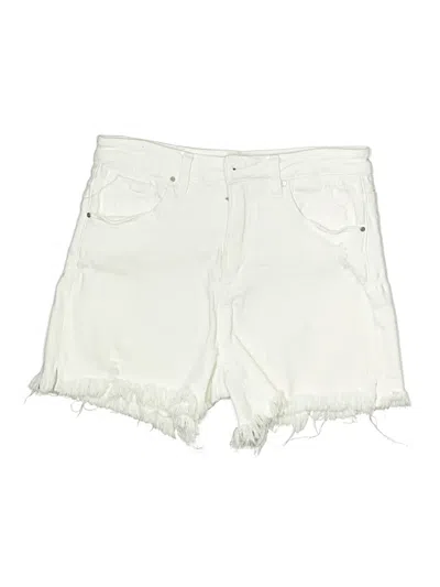 Pre-owned Risen Denim Shorts In White
