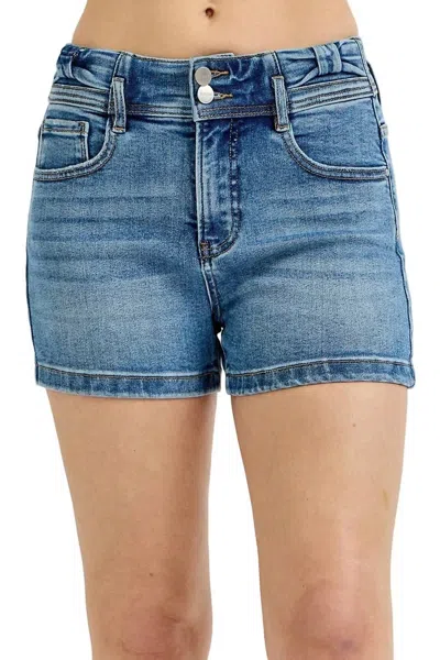 Risen Give It A Go Bow Shorts In Blue