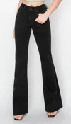 Risen High Rise Flare Jean In Black