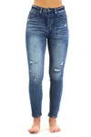 RISEN HIGH RISE SKINNY JEAN IN VINTAGE WASHED