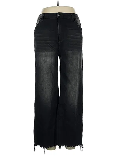 Pre-owned Risen Jeans In Black