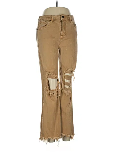 Pre-owned Risen Jeans In Brown