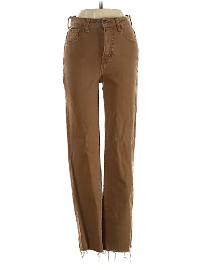 Pre-owned Risen Jeans In Brown