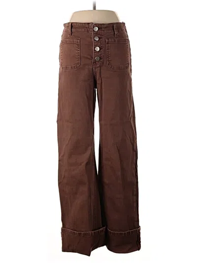 Pre-owned Risen Jeans In Brown