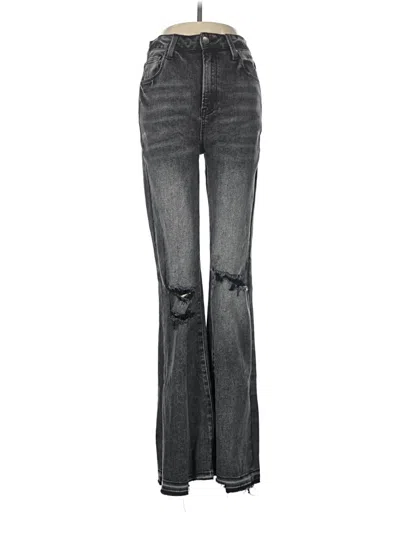 Pre-owned Risen Jeans In Gray