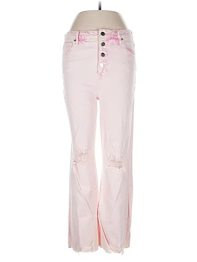 Pre-owned Risen Jeans In Pink