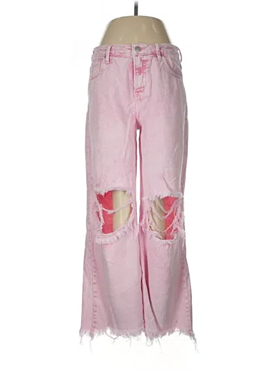 Pre-owned Risen Jeans In Pink