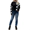 Risen Lago High Rise Straight Jeans In Blue In Black