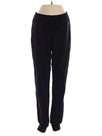 Pre-owned Risen Linen Pants In Black