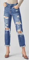 Shop Risen My Boyfriend Is Back Jeans In Blue