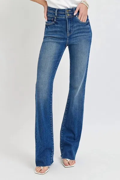 Risen Tummy Control High Rise Bootcut - Plus In Blue
