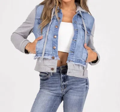 Risen Wild One Denim Jacket In Medium