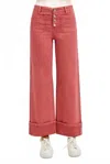 Risen Women's Fiery Pants In Maroon In Pink