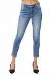 Risen Women's Lea Skinny Jeans In Blue In Blue