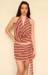 Ris-k Women's Ebb And Flow Top In Burnt Orange