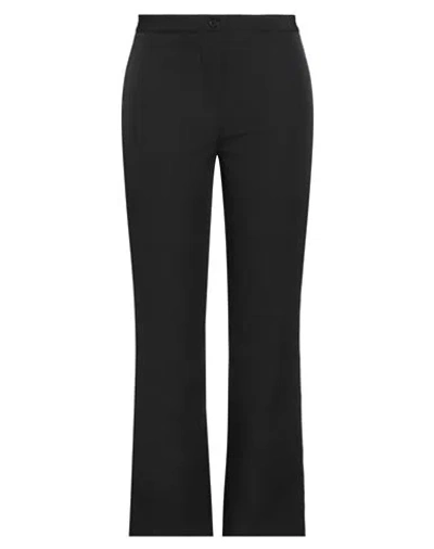 Rita Levi Cashmere Woman Pants Black Size 12 Polyester, Elastane
