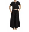 Rita Row Lobe Pants In Dark Blue In Black